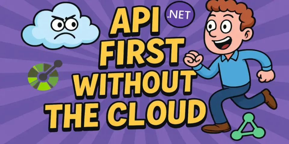 API First sin cloud y con .NET