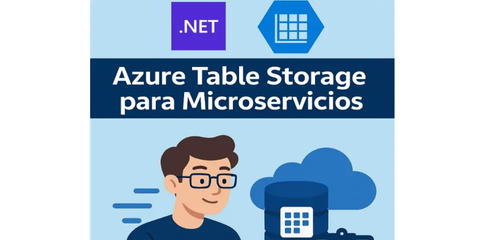 Sácale el jugo a tu Cuenta de Almacenamiento: Azure Table Storage para Microservicios