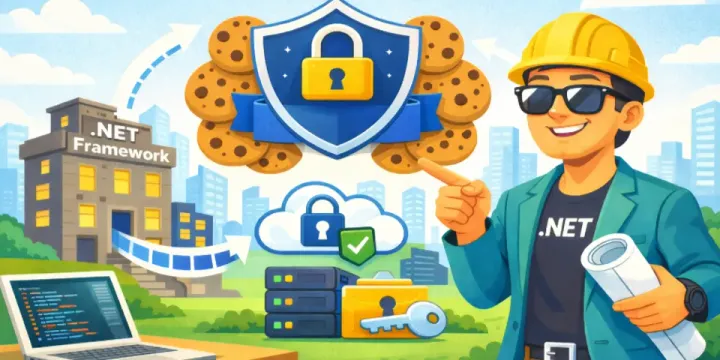 Autenticación compartida: Cómo compartir cookies entre ASP.NET Framework y ASP.NET Core