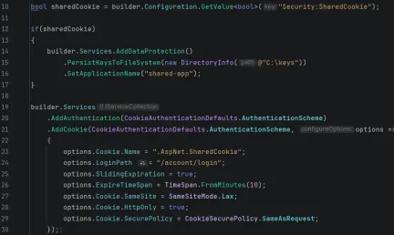 Código de ejemplo para implementar interoperabilidad en .NET